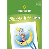 Bloc Encolado- A3- 30 Hojas- Canson Kids Dibujo 90g